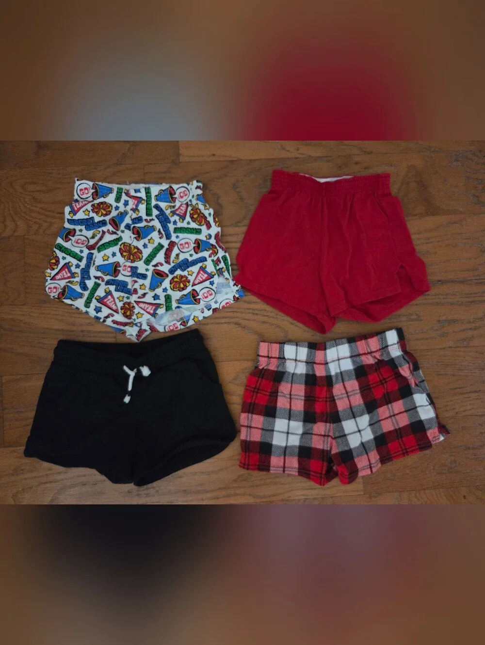 Girls Set Of Shorts, 4 Pairs, Excellent Condition